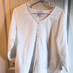 Soft Surroundings white top